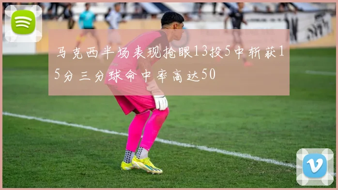 马克西半场表现抢眼13投5中斩获15分三分球命中率高达50