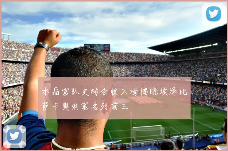 水晶宫队史转会收入榜揭晓埃泽比萨卡奥利塞名列前三